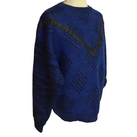 Gabrielle Sweaters - EUC✨ GABRIELLE vintage women's large blue 80s oversized sweater